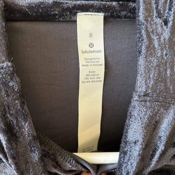 Lululemon All Aligned Mock Neck * Crushed Velvet - Picture 2 of 5